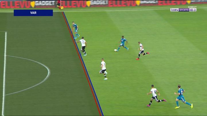Arbitrage national : La VAR se renforce par la ligne virtuelle du hors-jeu Arbitrage national : La VAR se renforce par la ligne virtuelle du hors-jeu
