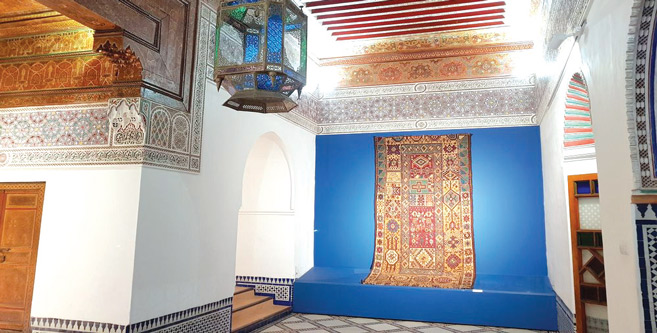 «Dar Si Saïd» : hommage au tissage et au tapis «Dar Si Saïd» : hommage au tissage et au tapis