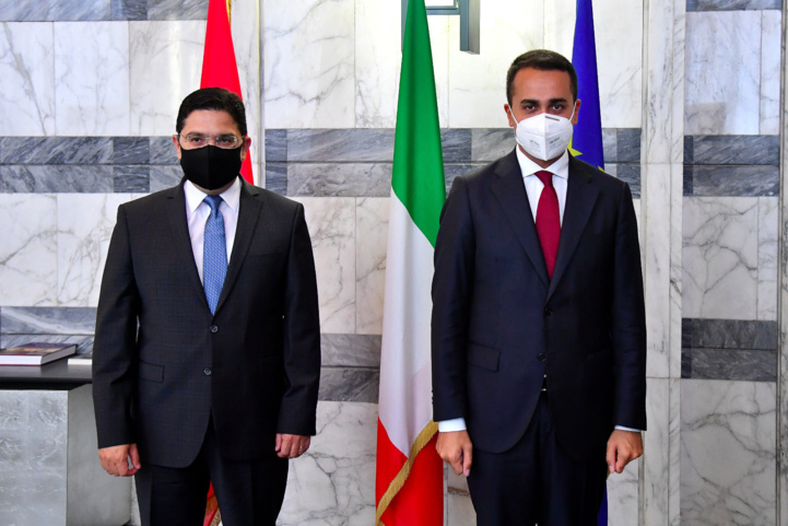 Nacer Bourita effectue une visite officielle en Italie Nacer Bourita effectue une visite officielle en Italie