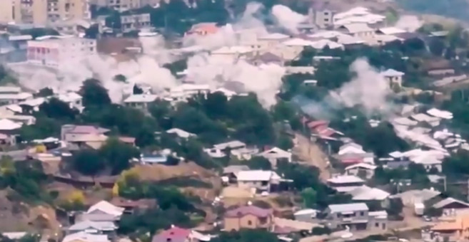 Karabakh : La guerre déplace la moitié de la population Karabakh : La guerre déplace la moitié de la population