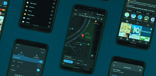 Google Maps : déploiement du «dark mode»