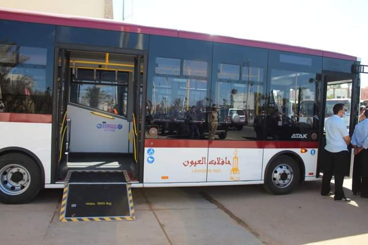 Laâyoune se dote d’un nouveau parc de Bus Laâyoune se dote d’un nouveau parc de Bus