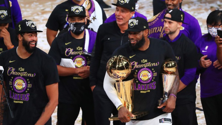 NBA: les Lakers champions pour la 17e fois