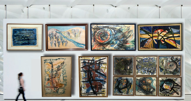 Rétrospective de l’artiste Jilali Gherbaoui : « l’envol de racines »