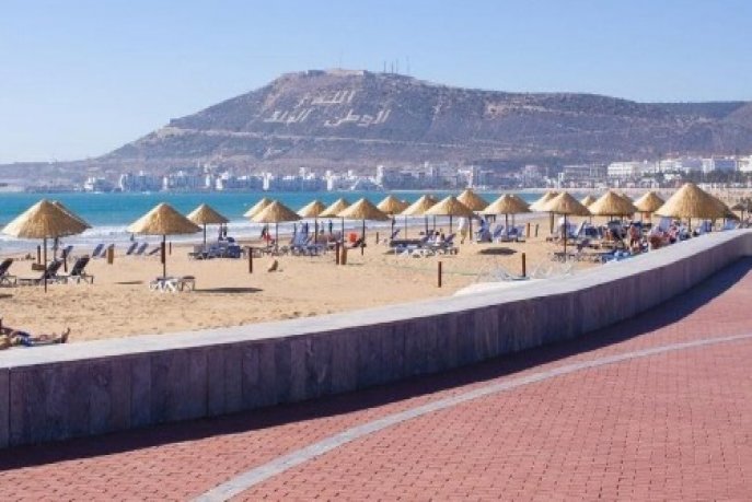 Réouverture des plages à Agadir  Réouverture des plages à Agadir