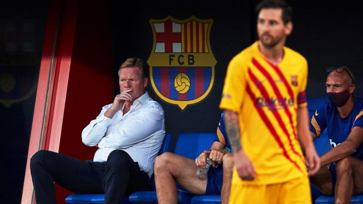 Koeman, entraîneur du FC Barcelone : "Je n'ai aucun doute sur le rendement de Messi"