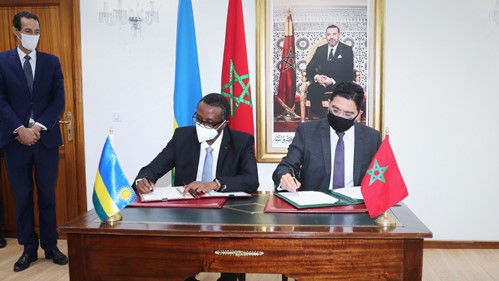 Le Maroc signe deux accords de coopération avec le Rwanda Le Maroc signe deux accords de coopération avec le Rwanda