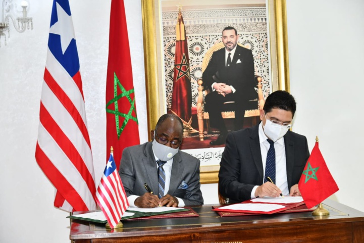 Maroc-Liberia: Signature de trois accords de coopération Maroc-Liberia: Signature de trois accords de coopération
