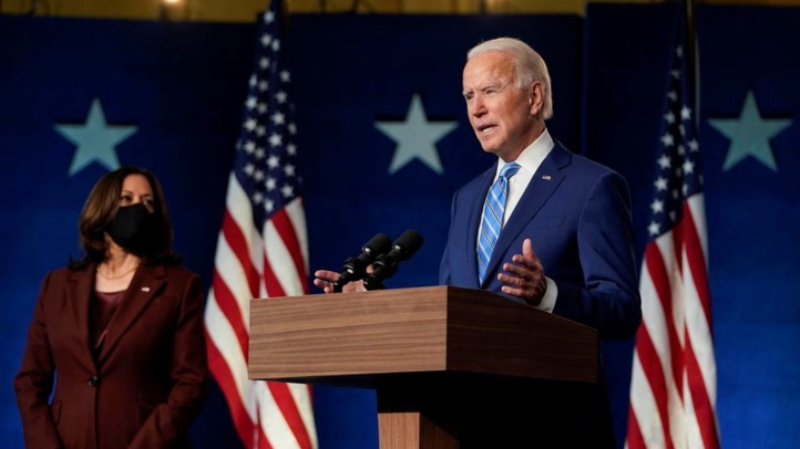 Biden promet de rassembler l'Amérique Biden promet de rassembler l'Amérique