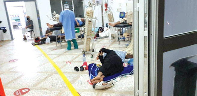 Casablanca : Établissements sanitaires saturés, l’hôpital de campagne entre en scène