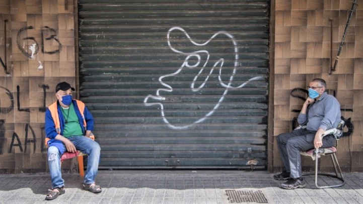 Casablanca – 28 mai 2020. (Ph. FADEL SENNA-AFP).