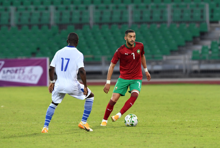 Ziyech, avec 3 buts, talonne le buteur de la compétition avec 4 buts Ziyech, avec 3 buts, talonne le buteur de la compétition avec 4 buts