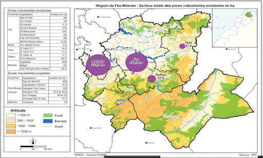 Fès-Meknès : Zones industrielles en cours d’aménagement