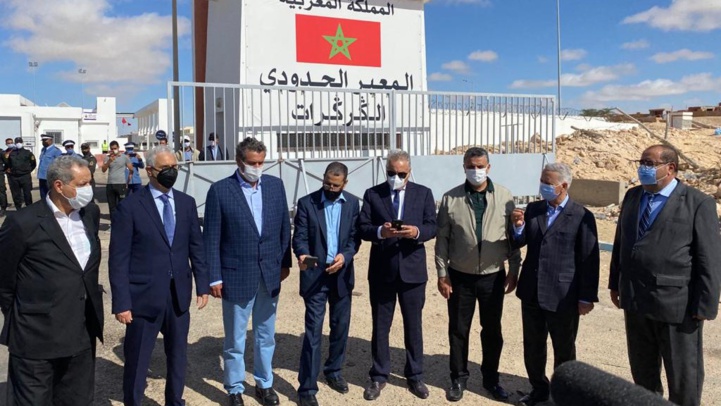 Les leaders des partis politiques en visite à El Guerguarat pour exprimer leur soutien indéfectible à la cause nationale Les leaders des partis politiques en visite à El Guerguarat pour exprimer leur soutien indéfectible à la cause nationale