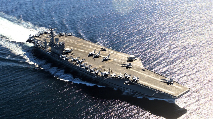 Le Pentagone déploie le porte-avions Nimitz dans le Golfe