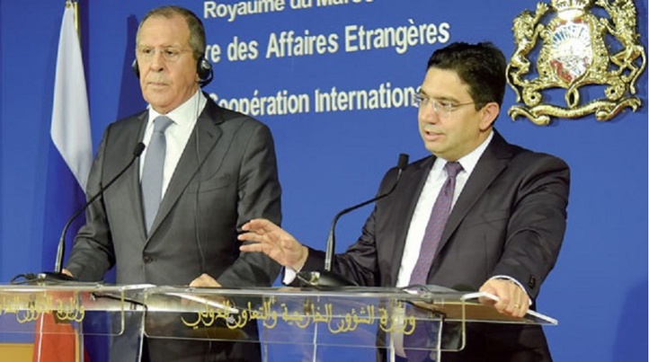 Bourita s'entretient avec son homologue russe Serguei Lavrov Bourita s'entretient avec son homologue russe Serguei Lavrov