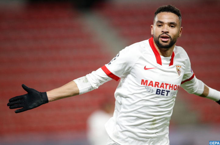 Ligue des champions : Un doublé d'En-Nesyri offre la victoire à Séville face à Rennes Ligue des champions : Un doublé d'En-Nesyri offre la victoire à Séville face à Rennes