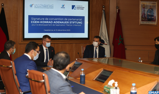 CGEM/Fondation Konrad Adenauer Stiftung : convention pour promouvoir le mentorat entrepreneurial CGEM/Fondation Konrad Adenauer Stiftung : convention pour promouvoir le mentorat entrepreneurial