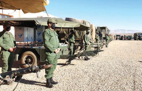 Errachidia / Vague de froid : L’armée vole au secours des populations civiles Errachidia / Vague de froid : L’armée vole au secours des populations civiles