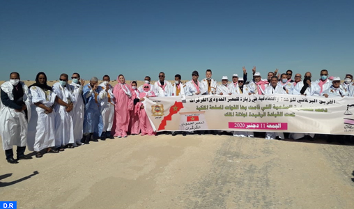 Depuis El Guerguerat les parlementaires Istiqlaliens saluent l'intervention des FAR Depuis El Guerguerat les parlementaires Istiqlaliens saluent l'intervention des FAR