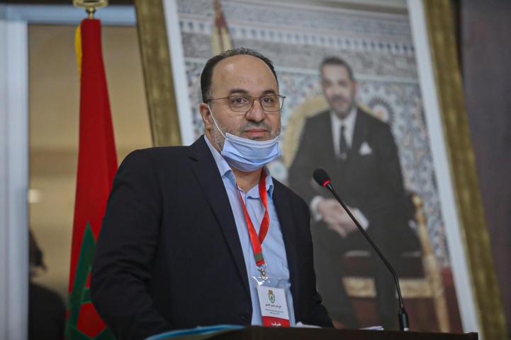 Mustapha Aourach nouveau président de la FRMBB. Ph. Nidal