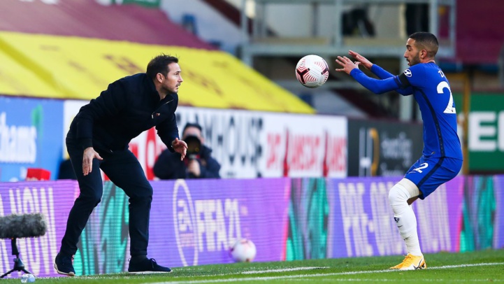 Frank Lampard espère récupérer Ziyech face au Manchester Frank Lampard espère récupérer Ziyech face au Manchester