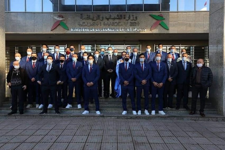Handball: Réception à Rabat en l'honneur de la sélection nationale qualifiée au Mondial Handball: Réception à Rabat en l'honneur de la sélection nationale qualifiée au Mondial