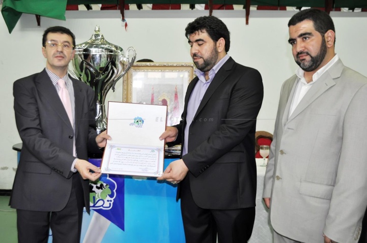 L'ancien et l'actuel président du MAT. L'ancien et l'actuel président du MAT.