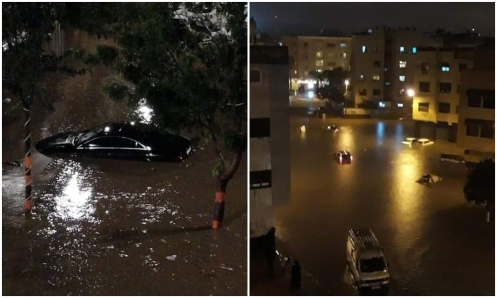 Quelques gouttes de pluie…Casablanca noyée !
