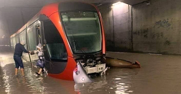Inondations : Casablanca encore une fois sous les eaux Inondations : Casablanca encore une fois sous les eaux