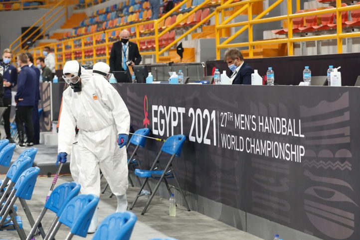 Mondial de Handball : Premier match annulé à cause de la Covid-19 Mondial de Handball : Premier match annulé à cause de la Covid-19