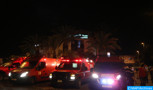 Accident de la route : 17 élèves légèrement blessés à Settat Accident de la route : 17 élèves légèrement blessés à Settat