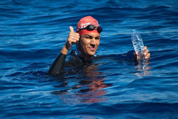 Hassan Baraka, le premier marocain à nager 1.600 mètres dans une eau à moins de 5 degrés