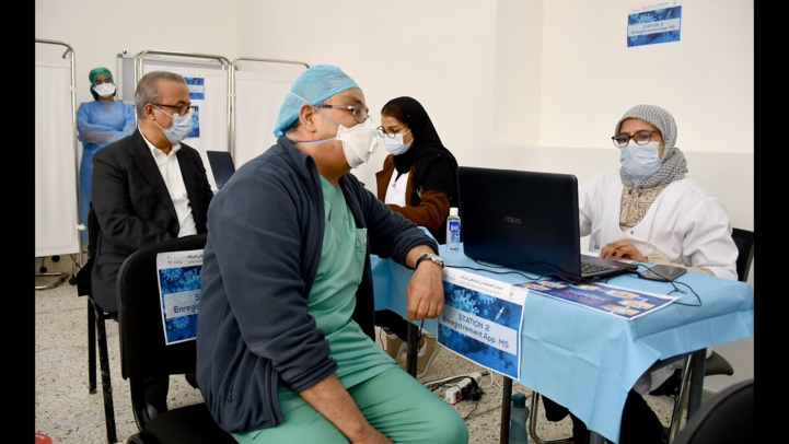 Casablanca : Plus de 3.300 professionnels de la Santé sont déjà vaccinés Casablanca : Plus de 3.300 professionnels de la Santé sont déjà vaccinés
