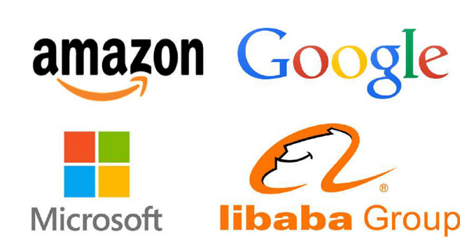 Infrastructures cloud : Amazon, Microsoft, Google et Alibaba dominent le marché