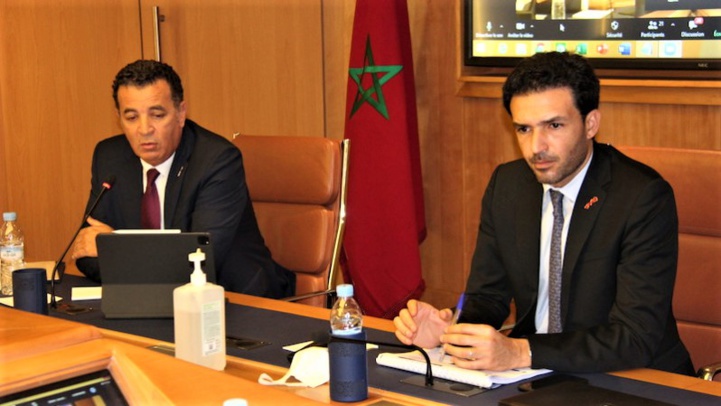 Chakib ALJ et Mehdi TAZI respectivement Président et Vice-Président de la CGEM.