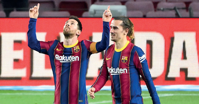 Liga : Messi brille et le Barça déroule à trois jours du PSG Liga : Messi brille et le Barça déroule à trois jours du PSG