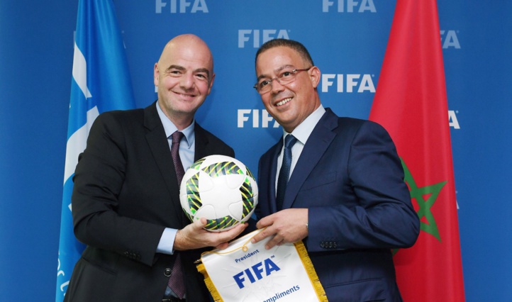 FIFA: Infantino effectuera une visite au Maroc ! FIFA: Infantino effectuera une visite au Maroc !