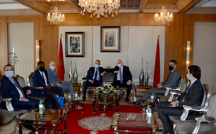 Football : Arrivée du président de la FIFA au Maroc