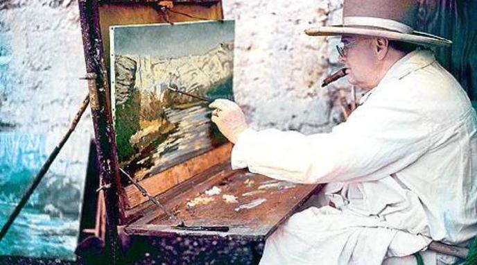 Quand Winston Churchill s'imprégnait de la lumière de Marrakech Quand Winston Churchill s'imprégnait de la lumière de Marrakech