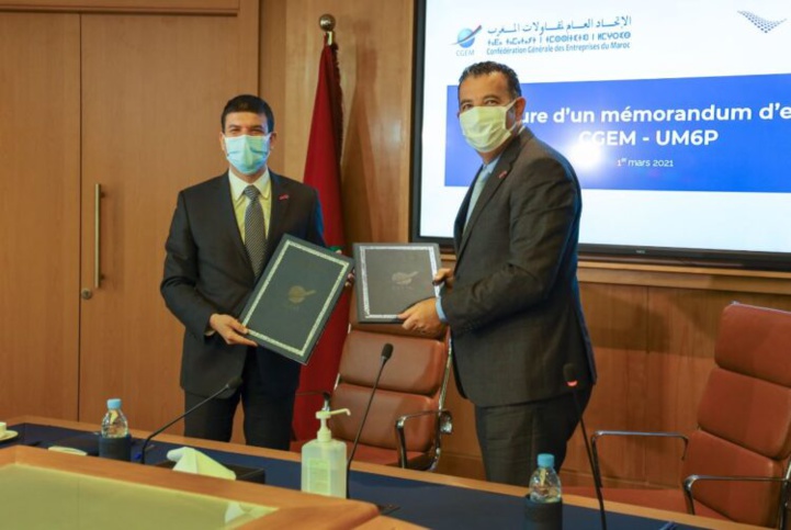 Recherche et développement : la CGEM s’allie à l’UM6P Recherche et développement : la CGEM s’allie à l’UM6P