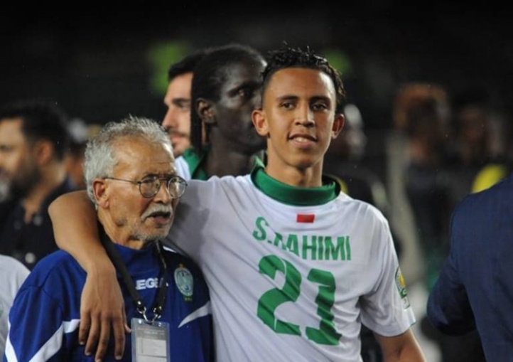 Soufiane en compagnie de son père. Soufiane en compagnie de son père.