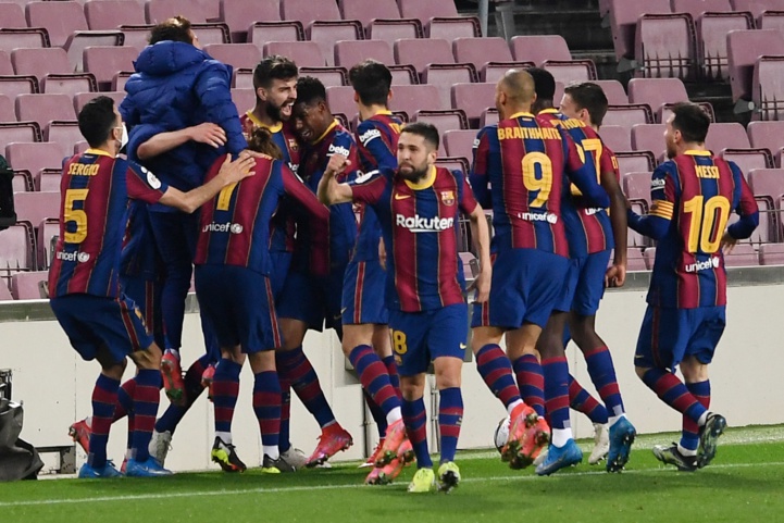 Football espagnol-Coupe du Roi : Barcelone renverse Séville (3-0) !