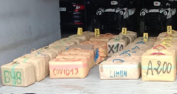 El Jadida: mise en échec d'une opération de trafic international de drogue El Jadida: mise en échec d'une opération de trafic international de drogue