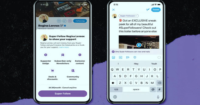 Le « Super Follow » : Une nouvelle source de revenu sur Twitter Le « Super Follow » : Une nouvelle source de revenu sur Twitter