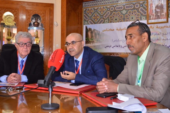 La Marocaine des Journalistes Sportifs (MJS) : M.Abdellatif Chraïbi élu président de l'antenne régionale Meknès-Fès La Marocaine des Journalistes Sportifs (MJS) : M.Abdellatif Chraïbi élu président de l'antenne régionale Meknès-Fès