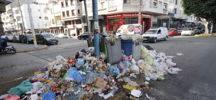 Casablanca risque de bientôt crouler sous les ordures