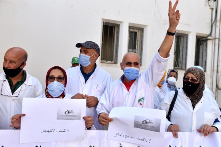 Les infirmiers réagissent à la décision d’interdire les manifestations à Rabat