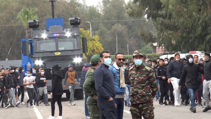 Une ruée verte mais en noir vers le Complexe sportif du Raja Une ruée verte mais en noir vers le Complexe sportif du Raja