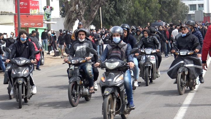 Une ruée verte mais en noir vers le Complexe sportif du Raja Une ruée verte mais en noir vers le Complexe sportif du Raja